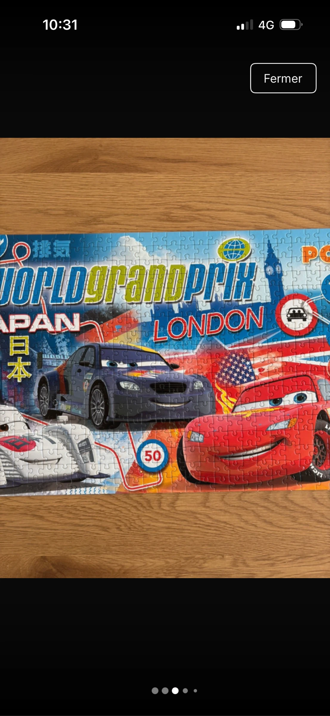 Groot puzzel Disney Cars 1000 stukjes – photo 3